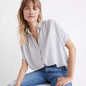 Madewell | Central Shirt in Dalton Stripe
